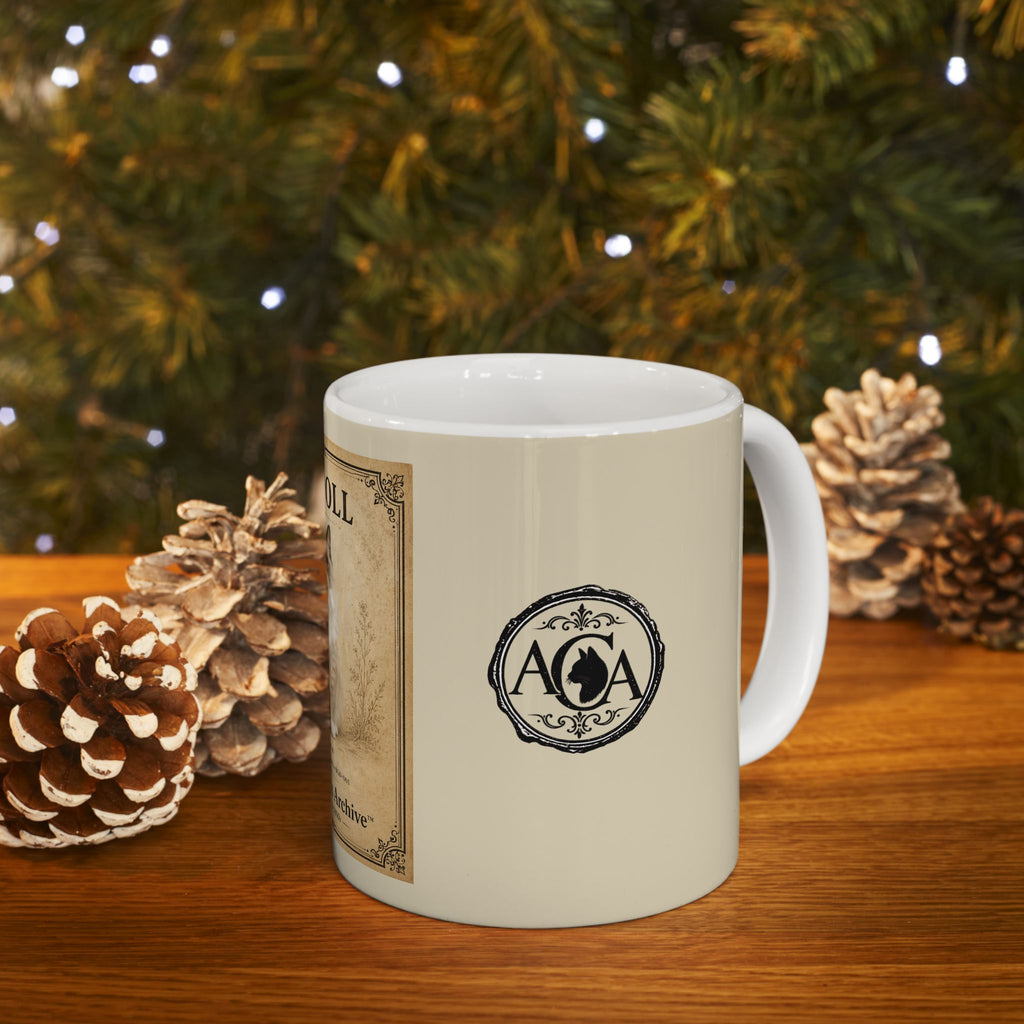 Ragdoll Cat Portrait Mug | Antique Cats Archive Ceramic Mug