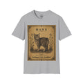 Manx Cat T-Shirt | Vintage Cat Illustration | Antique Cats Archive™