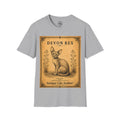 Devon Rex Cat T-Shirt | Vintage Cat Illustration | Antique Cats Archive™