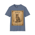 Bengal Cat T-Shirt | Vintage Cat Illustration | Antique Cats Archive™