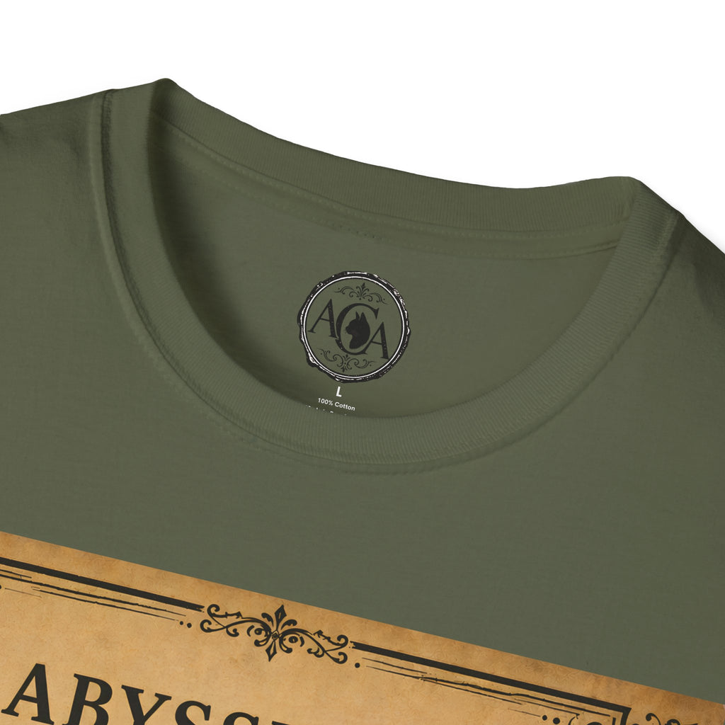 Abyssinian Cat T-Shirt | Vintage Cat Illustration | Antique Cats Archive™