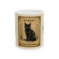 Vintage Bombay Cat Ceramic Mug — Antique Cats Archive Tea & Coffee Cup (11oz)