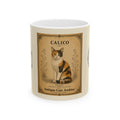 Vintage Calico Cat Ceramic Mug – Antique Cats Archive Tea & Coffee Cup (11oz)