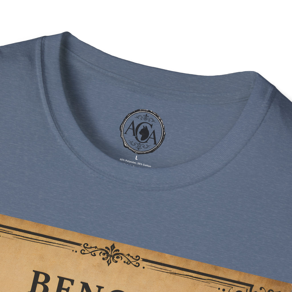 Bengal Cat T-Shirt | Vintage Cat Illustration | Antique Cats Archive™