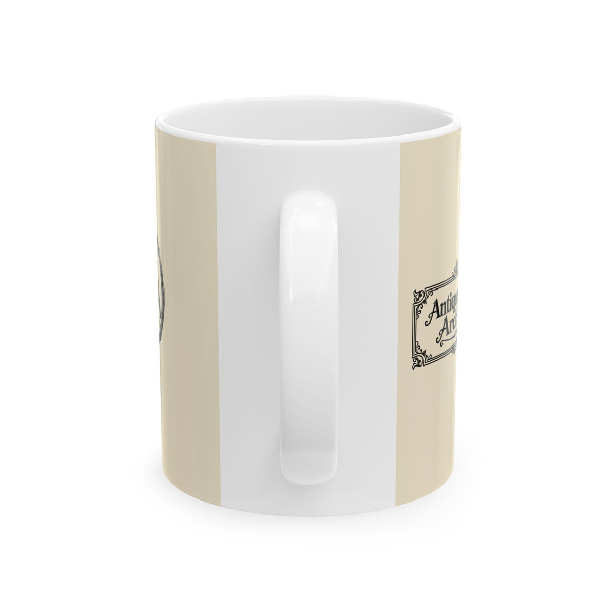 Vintage Japanese Bobtail Cat Ceramic Mug — Antique Cats Archive Tea & Coffee Cup (11oz)