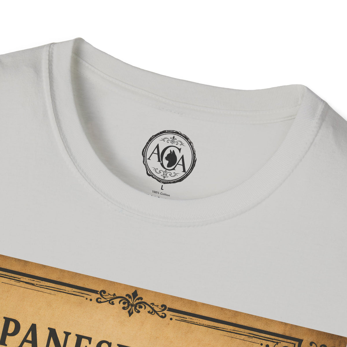 Japanese Bobtail Cat T-Shirt | Vintage Cat Illustration | Antique Cats Archive™