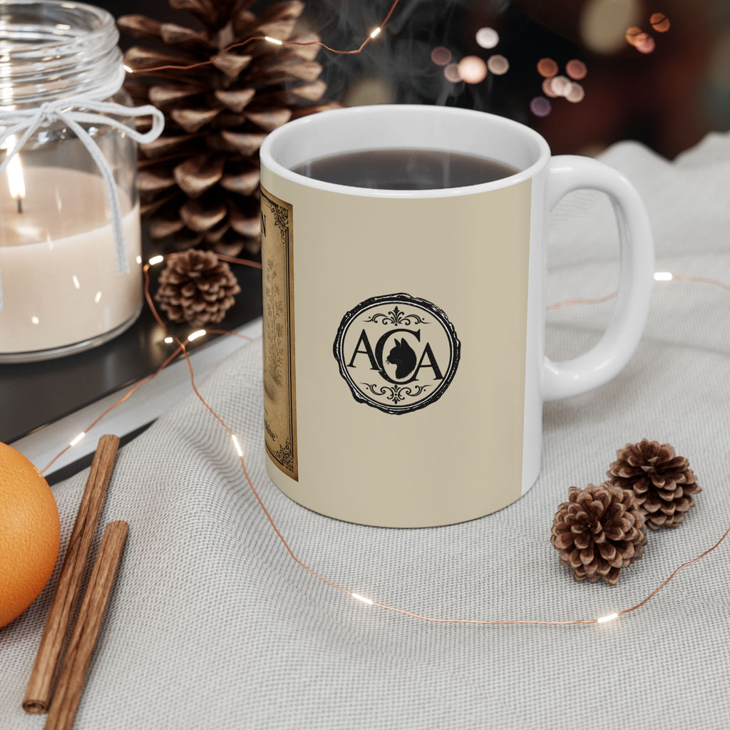 Persian Cat Antique Cats Archive Mug | Ceramic Coffee Tea Mug