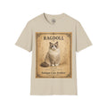 Ragdoll Cat T-Shirt | Vintage Cat Illustration | Antique Cats Archive™