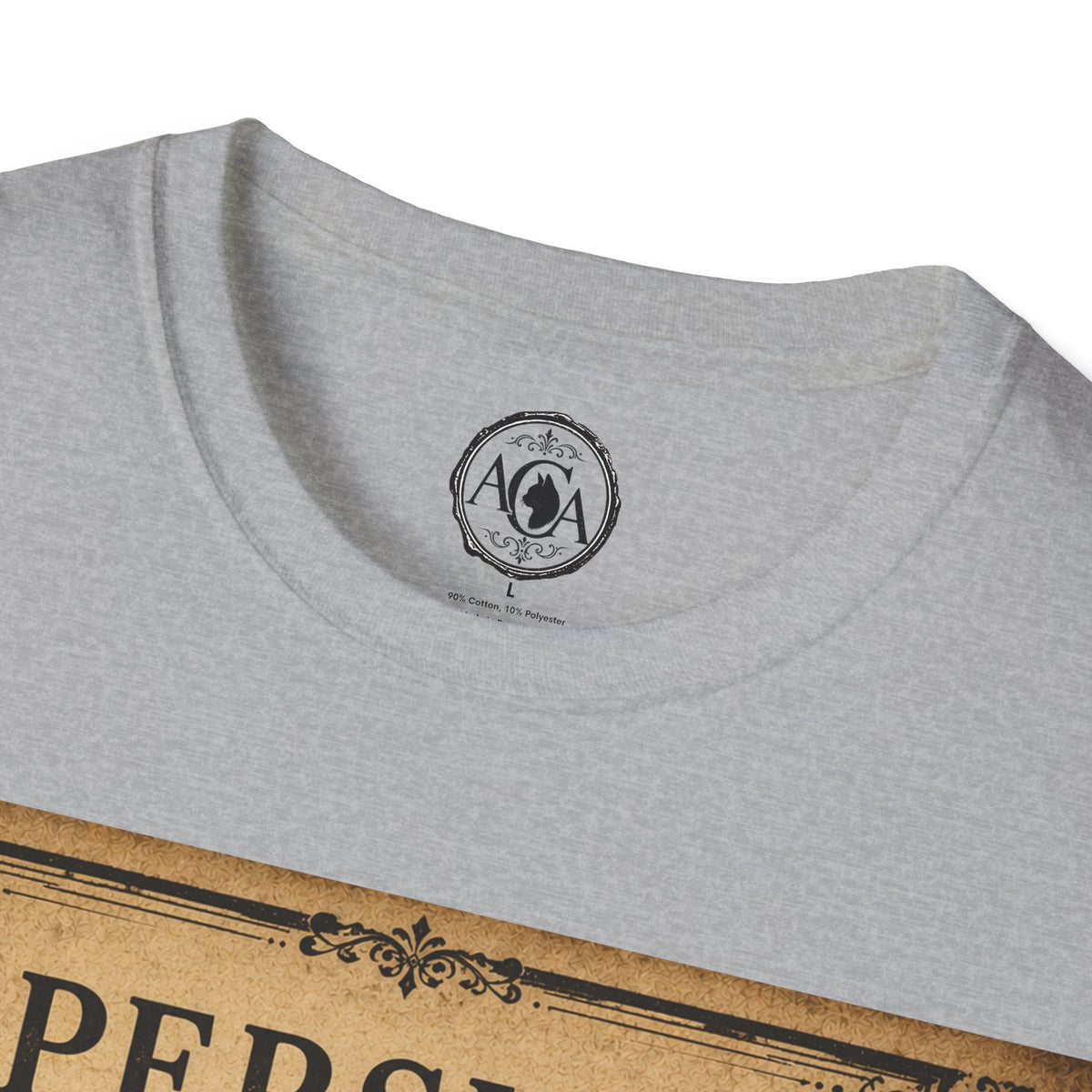 Persian Cat T-Shirt | Vintage Cat Illustration | Antique Cats Archive™  Description