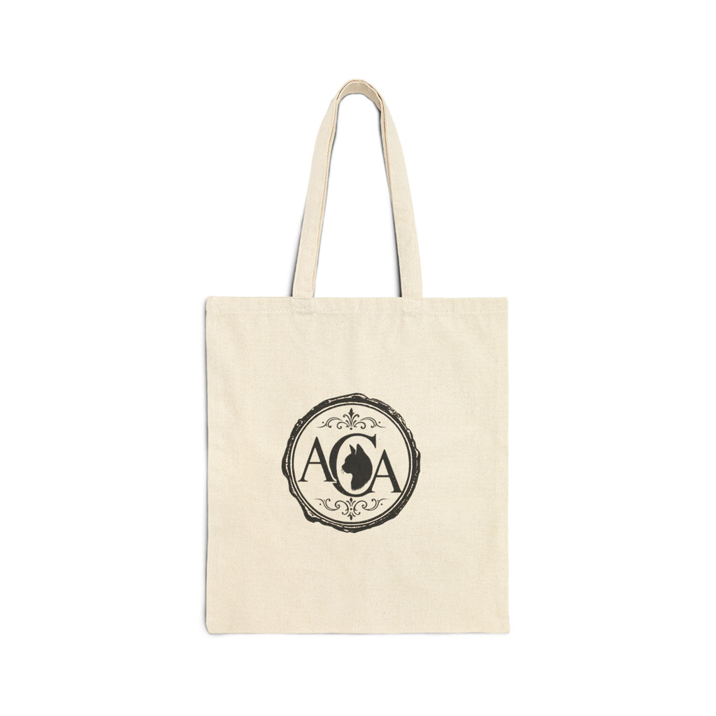 Russian Blue Cat Tote | Vintage Antique Cats Poster Canvas