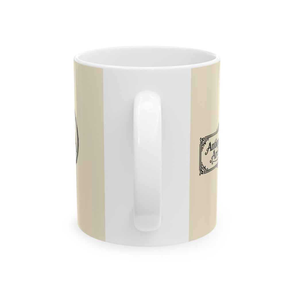 Vintage Domestic Longhair Cat Ceramic Mug – Antique Cats Archive Tea & Coffee Cup (11oz)
