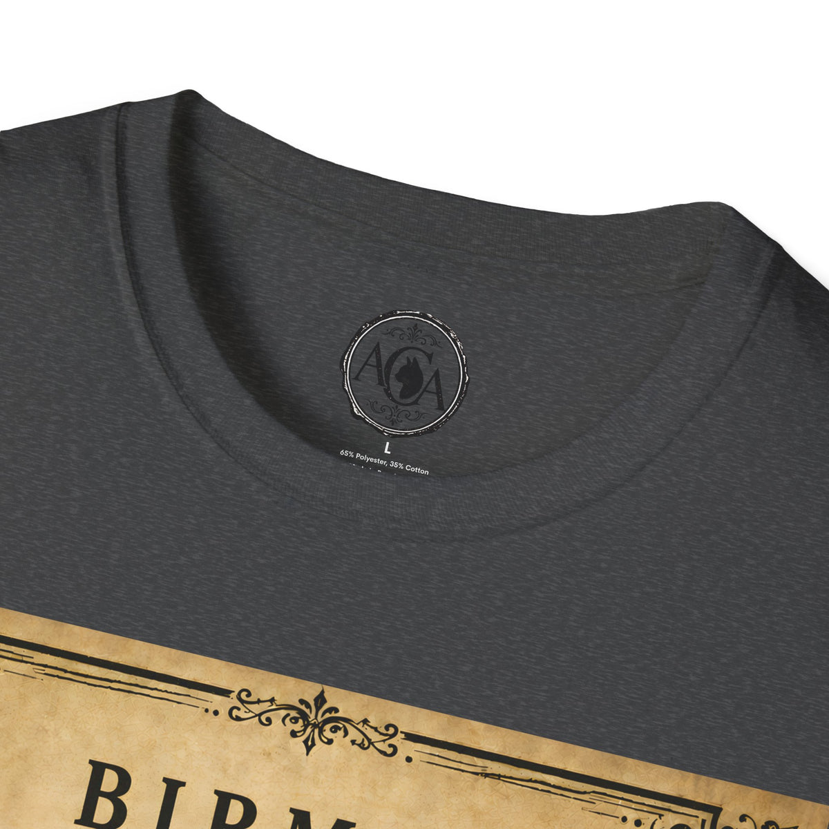 Birman Cat T-Shirt | Vintage Cat Illustration | Antique Cats Archive™