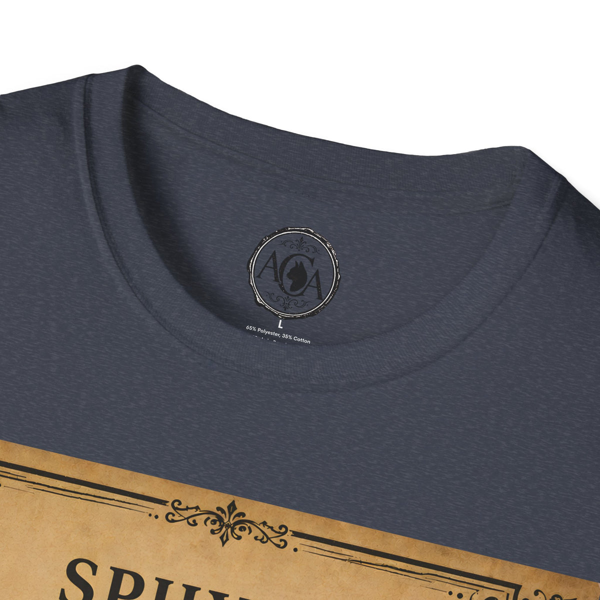 Sphynx Cat T-Shirt | Vintage Cat Illustration | Antique Cats Archive™