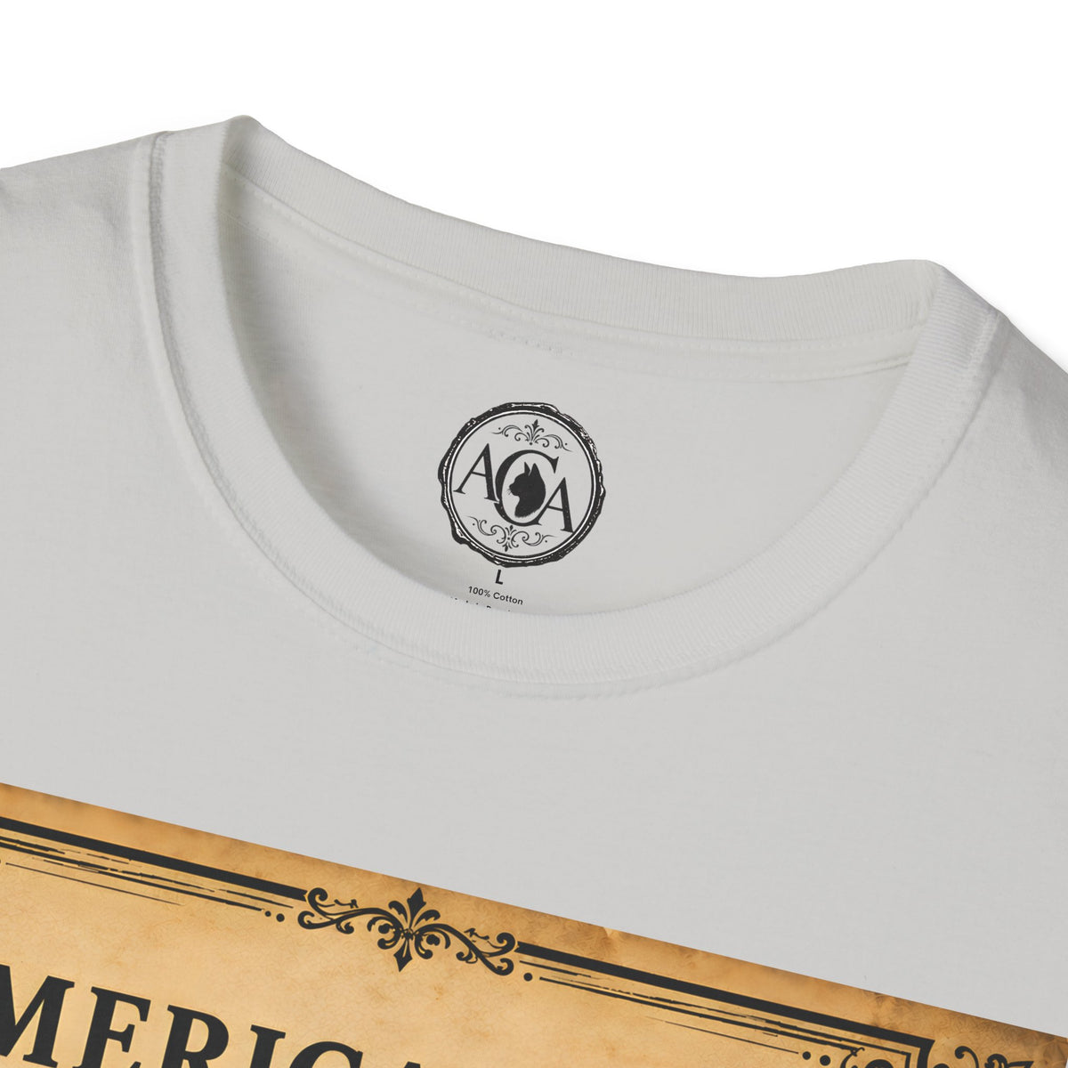 American Curl Vintage Cat T-Shirt – Antique Cats Archive Graphic Tee
