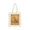 American Curl Vintage Cat Poster Canvas Tote Bag | Antique Cats Archive