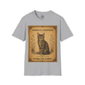 Domestic Shorthair Cat T-Shirt | Vintage Cat Illustration | Antique Cats Archive™
