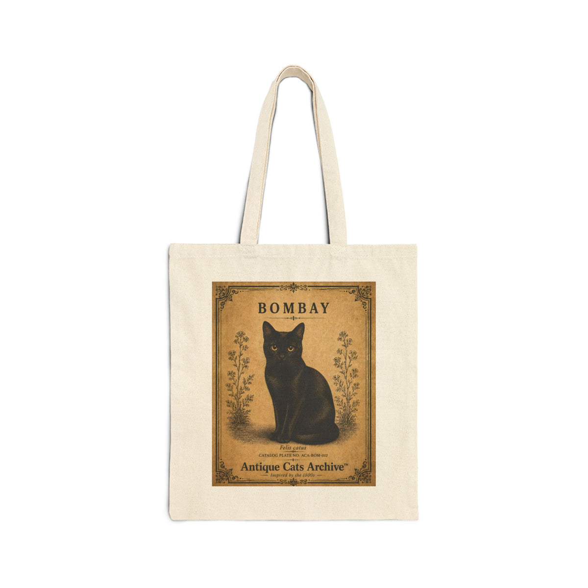 Bombay Vintage Cat Poster Tote Bag | Antique Cats Archive