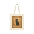 Black Cat Vintage Cat Poster Tote Bag | Antique Cats Archive