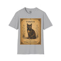 Tortie Cat T-Shirt | Vintage Tortoiseshell Cat Illustration | Antique Cats Archive™